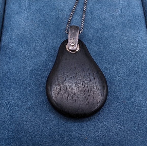 Handmade Wooden Necklace - Picture 2 of 5